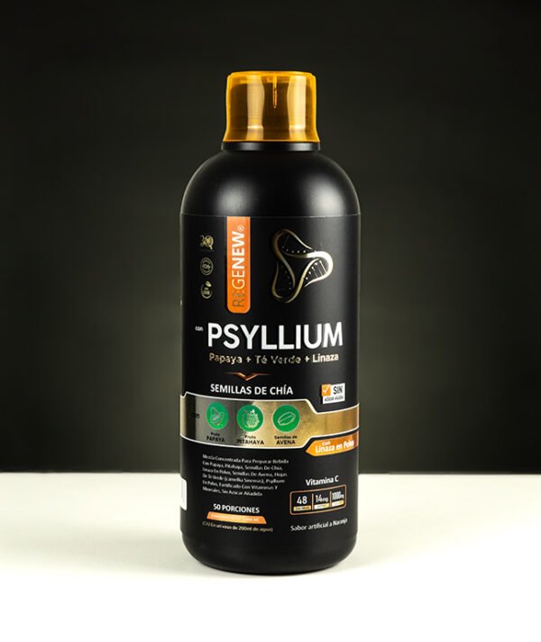 Psyllium (Papaya, Té verde, Linaza)
